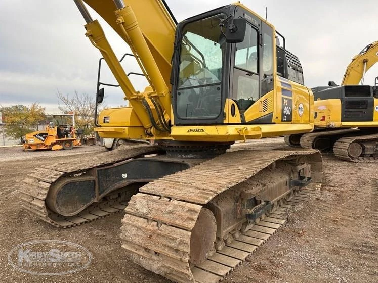 Front of Used Komatsu Excavator